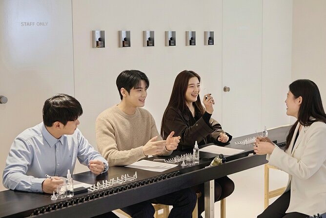 Create Your Own Luxury Niche Perfume in Hongdae - The class flow: from fragrance basics to bottling your blend