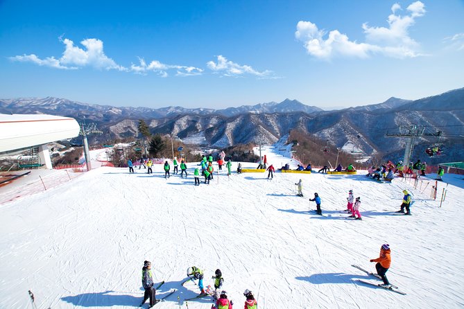 Elysian Gangchon Winter Ski + Eobi Ice Valley Day Tour fr Seoul - A bargain day trip from Seoul that stays focused on the snow