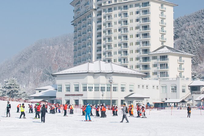 Elysian Gangchon Winter Ski + Eobi Ice Valley Day Tour fr Seoul - Eobi Ice Valley from Dec 20: 30 minutes of icicles and photo math