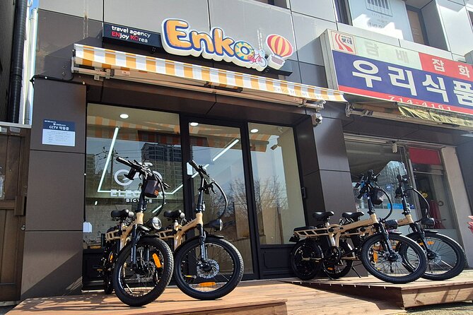 ENKO Electric Bike Ride on The Han River Bike Path in Seoul - Riding the Han River Trail: views, pacing, and what to watch for