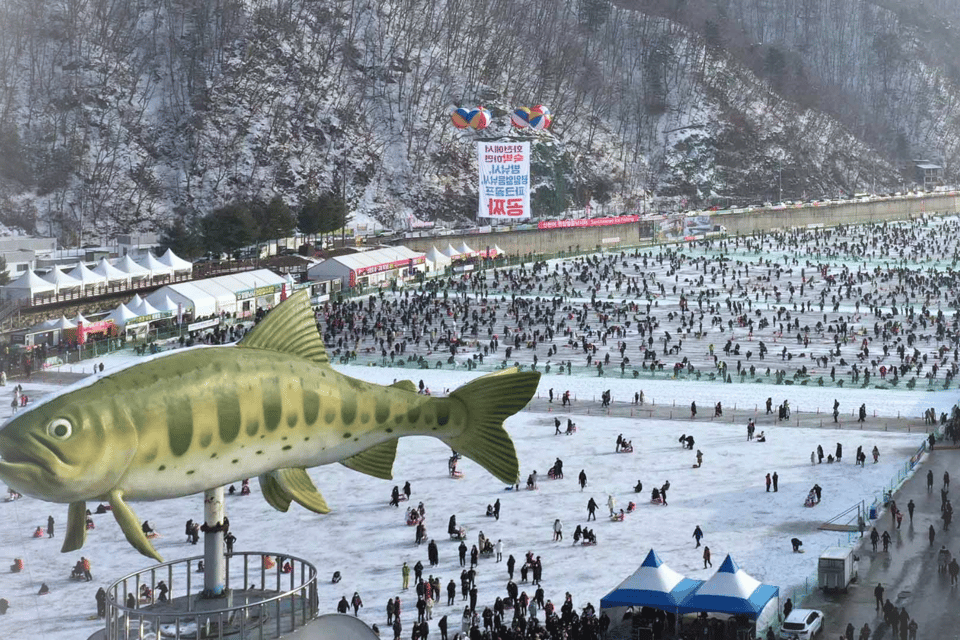 From Seoul: Hwacheon Ice Fishing and Lighting Festival Tour - Garden of Morning Calm Light Festival: Winter-Only Lights and a Proper Walk