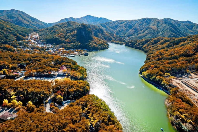 From Seoul: Pocheon, Sanjung Lake and Bidulginang Fall Trip - Herb Island and Pink Muhly Grass: When the Hills Turn Photo-Mad