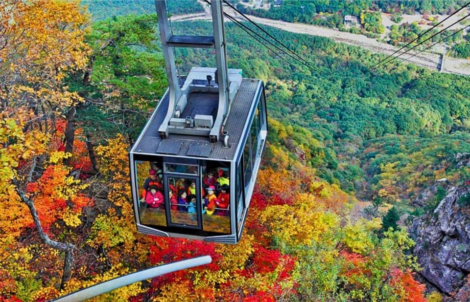 From Seoul: Seoraksan Mountain with Cable Car- Shuttle Bus - Sinheungsa Temple and the 14-Meter Bronze Gwaneumjeon Buddha