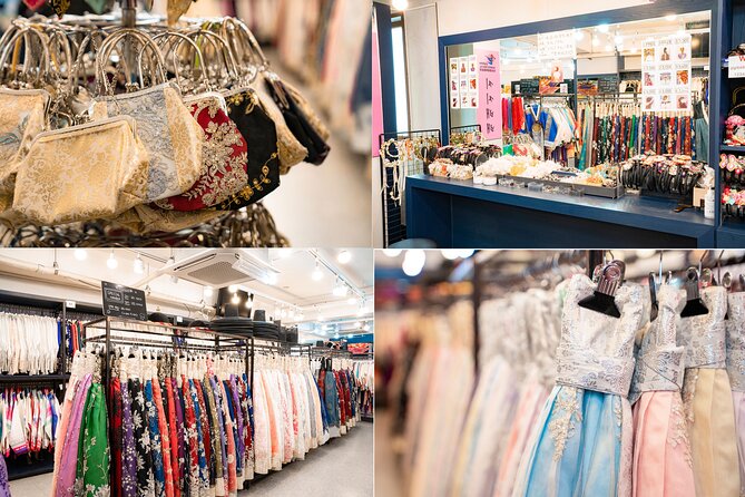 Gyeongbokgung palace,seoul with gigibebe hanbok rental - Practical help inside the shop: lockers and fit basics