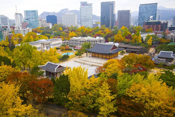 Highlights of Seoul Tour in Seoul: Deoksugung & N Seoul Tower - Gwangjang Market finish: tasting time with food you pay for