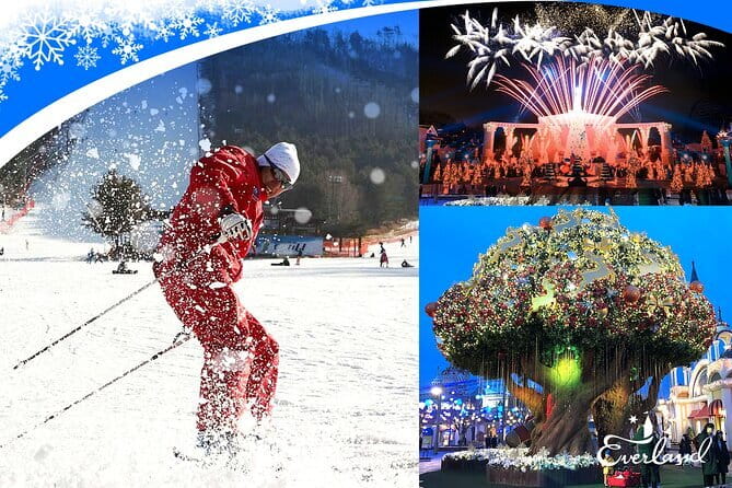 Jisan Forest Ski Resort and Everland 1 Day Tour - Key highlights to know before you go
