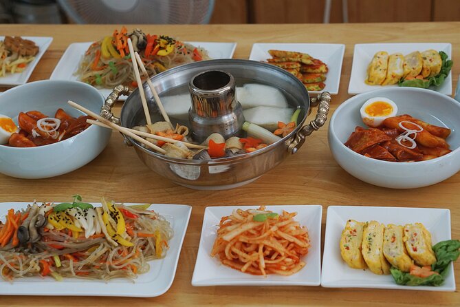 K-food cooking Japchae Mandu Tteokbokki & Fishcake - Price and Value: Is $81 Really Reasonable?