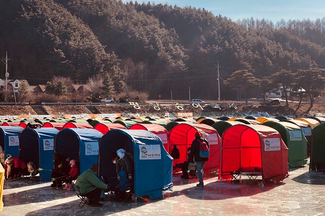 Korea Winter Ice Fishing Festival (Pyeongchang Trout Festival) - Group size and pace: a practical look at what 45 people feels like