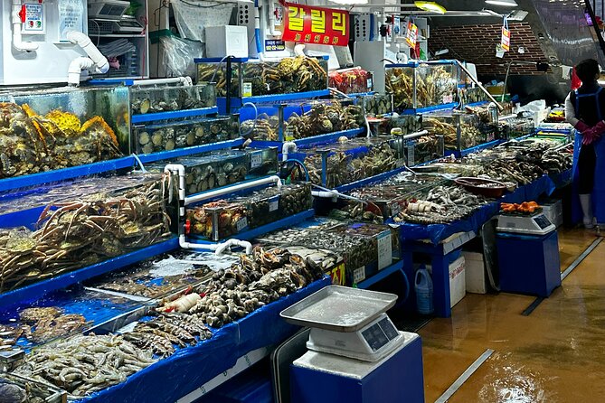 Korean Market Adventure with Chef Yie - Noryangjin Fish market - Walking the Market: What You’ll See at Noryangjin