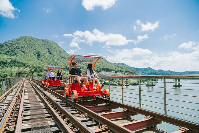 Samaksan Cable Car and Nami Island Day Escape with Railbike - Gapyeong rail bike: bridges, Zelkova Tree Tunnel, and The Letter (1997)