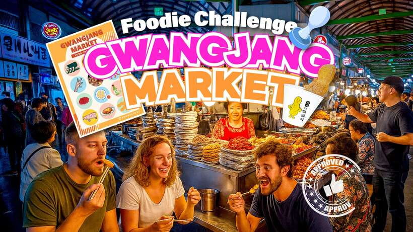Seoul: Fearless Foodie Gwangjang Market Food Adventure - Hitting Gwangjang Market with a smart meeting point and a small-group pace