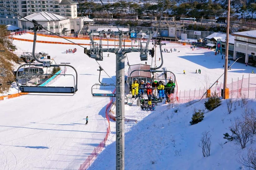Seoul: Full-Day Winter Trip Ski Resort, Ice Valley, Namiseom - The ski and snowboard packages: choose based on what you want to learn