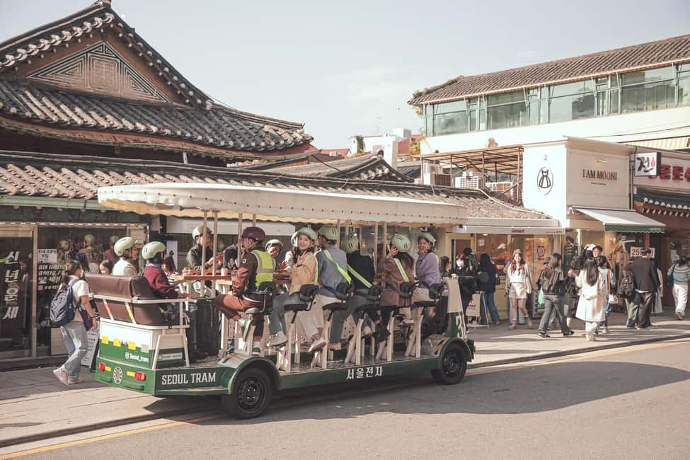 Seoul: Guided Tram Tour with Snacks and Hidden Alleys - Ikseondong Hanok Village: hanok scenery and practical browsing