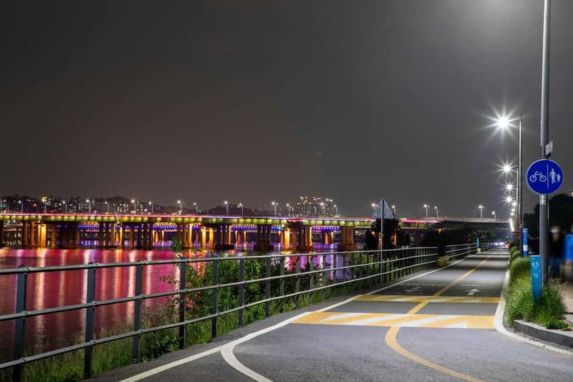 Seoul: Han River Sunset Bike Tour with Rainbow Fountain Show - The Pace, Distance, and Bike Setup: what 14 km really feels like