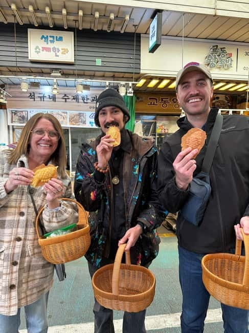 Seoul: Korean Cooking Class with Local Grocery Shopping - Kimbap rolling: a hands-on skill with picnic value