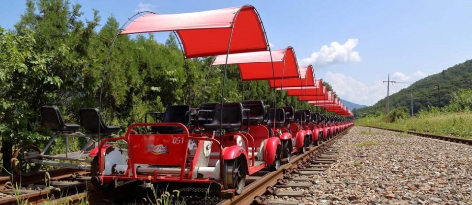 Seoul: Nami, Petite France, Italian Village, Railbike Option - A tight 10-hour circuit from Seoul into Gangwon