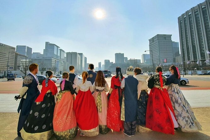 Seoul One Day Sightseeing Tour with N Tower and Lunch - Hanbok at Gwanghwamun: dress the part, then get guided in front of history