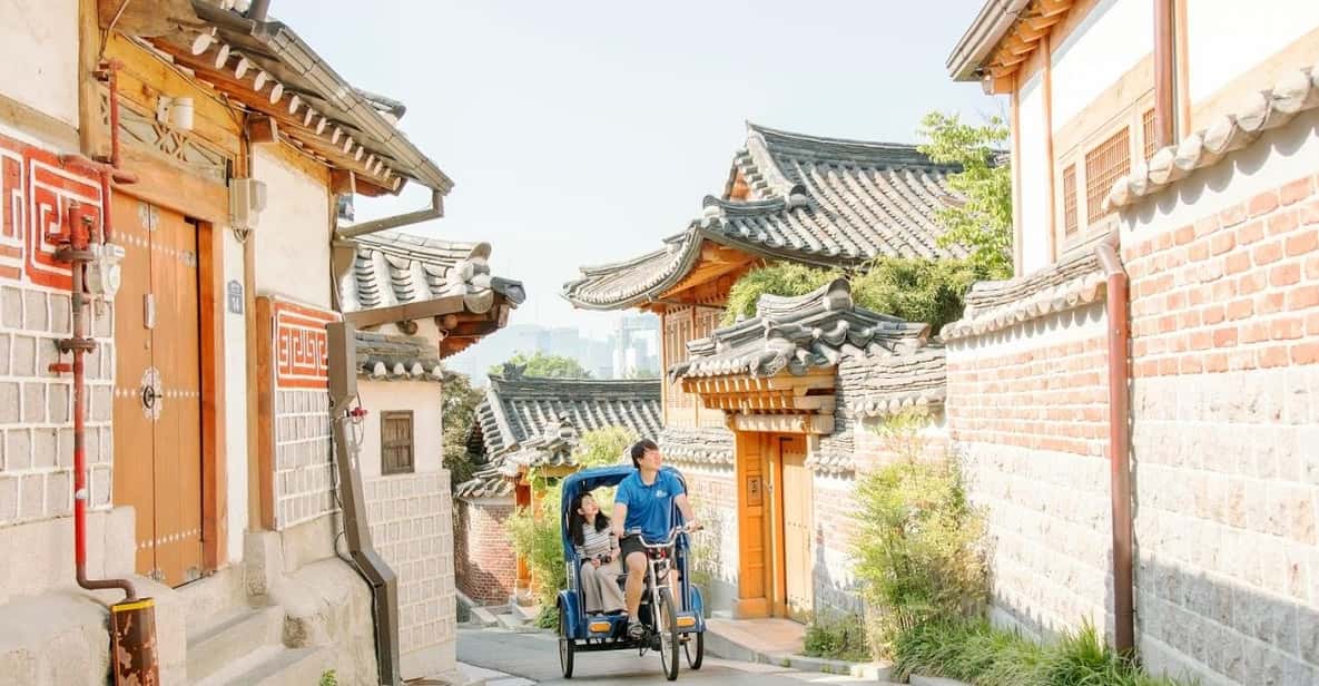 Seoul Private Pedicab Tour : Bukchon Anguk Hanok Village - Comfort and electric help on steep lanes
