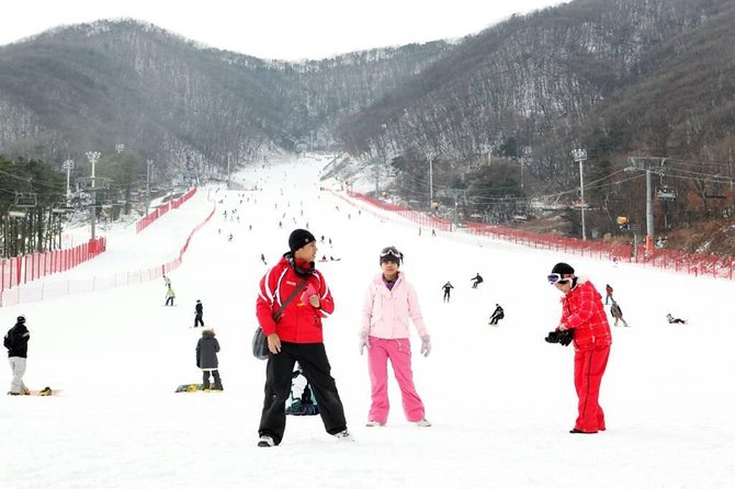 Ski Tour to Jisan Ski Resort from Seoul - Snow Tour, Snow Slide, or the Ski Lesson Upgrade