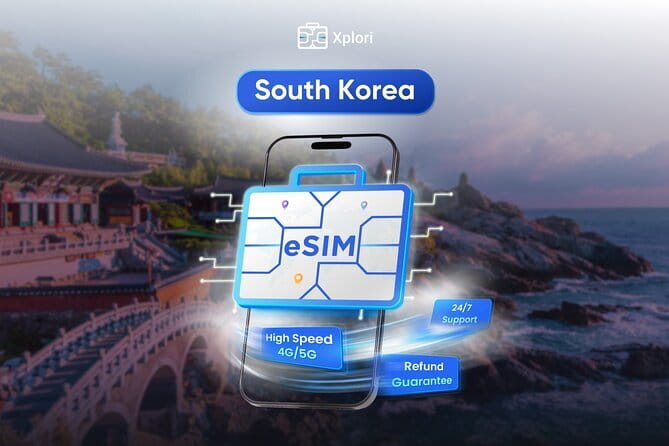South Korea eSIM (3-30 days. Up to 45GB) - Quick Takeaways