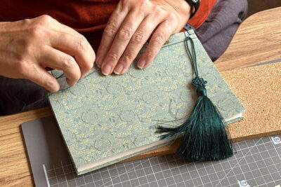 Traditional Korean Bookbinding Experience in Seoul, Hongdae - The Notebook Formula: Hanji Pages + Silk Cover + Norigae Knot
